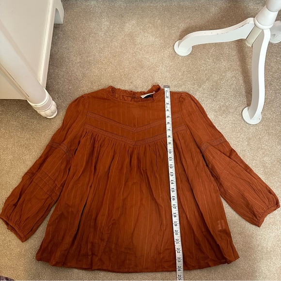 Universal Thread Orange Blouse - Picture 12 of 12